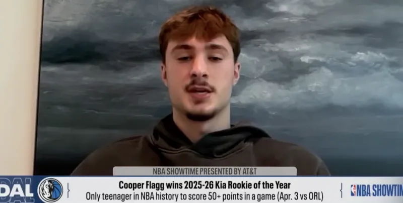 是否关注克尼普尔的数据？弗拉格：当然，我会关注他的比赛